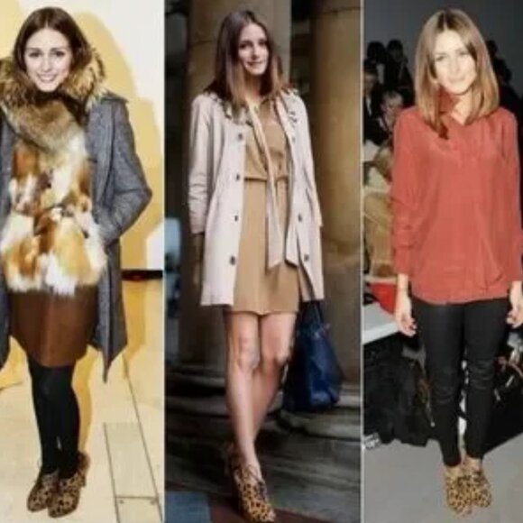 Matiko Sharon Leopard Animal Print Brogue Lace Up Oxford Platform Boots 6 - Picture 4 of 10